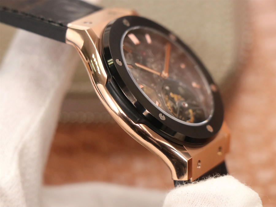 宇舶錶 經典融合蒼穹陀飛輪仿錶 JB廠￥8800-高仿錶