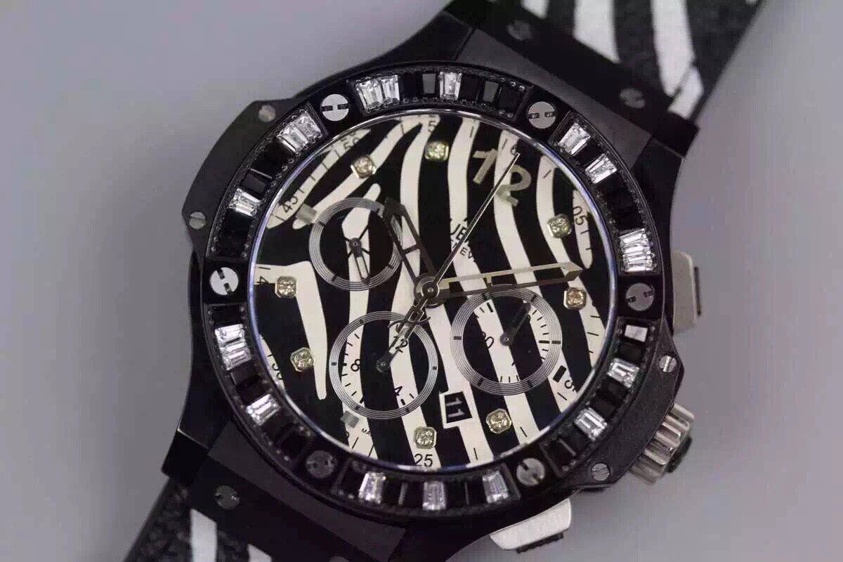 V6廠宇舶Hublot 大爆炸繫列Big Bang 腕錶341.CV.7517.VR.1975 男士自動機械錶￥3880-高仿錶