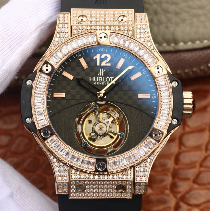 恆寶Hublot 宇舶大爆炸繫列BIG BANG 305.PM.131.RX真陀飛輪手錶價格￥8800-高仿錶
