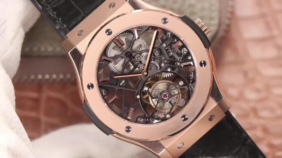 JB廠手錶 恆寶宇舶經典融合繫列陀飛輪復刻手錶錶￥8800-高仿錶