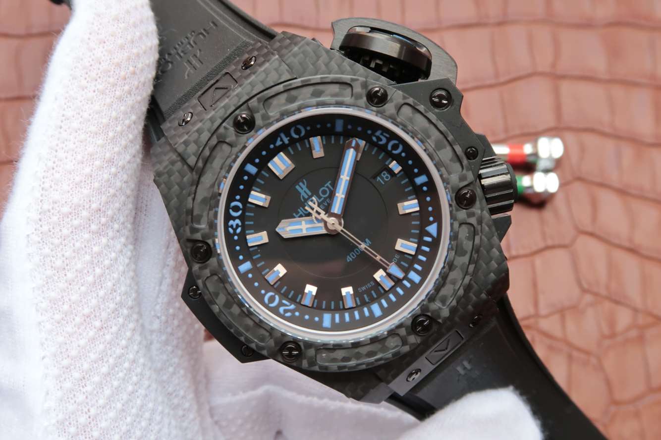 V6廠宇舶Hublot 繫列731.QX.1190.GR.ABB12 鍛造碳纖維￥5880-高仿錶
