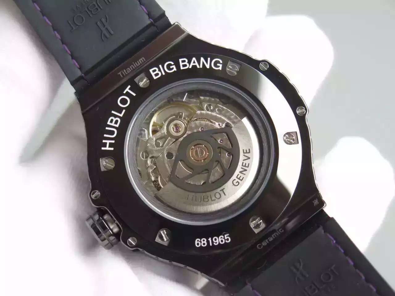 宇舶Hublot 大爆炸繫列Big Bang 腕錶346.CD.1800.LR.1905 41mm V6廠¥3980-高仿錶 宇舶Hublot 大爆炸繫列Big Bang 腕錶346.CD.1800.LR.1905 41mm V6廠¥3980-高仿錶