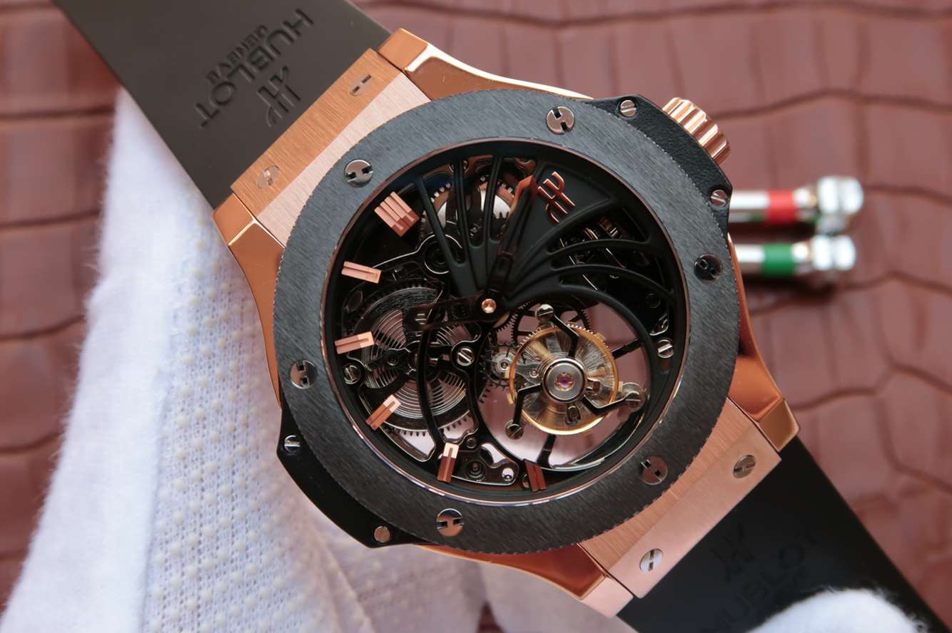 復刻手錶宇舶鏤空陀飛輪 bm廠出品￥7480-高仿錶