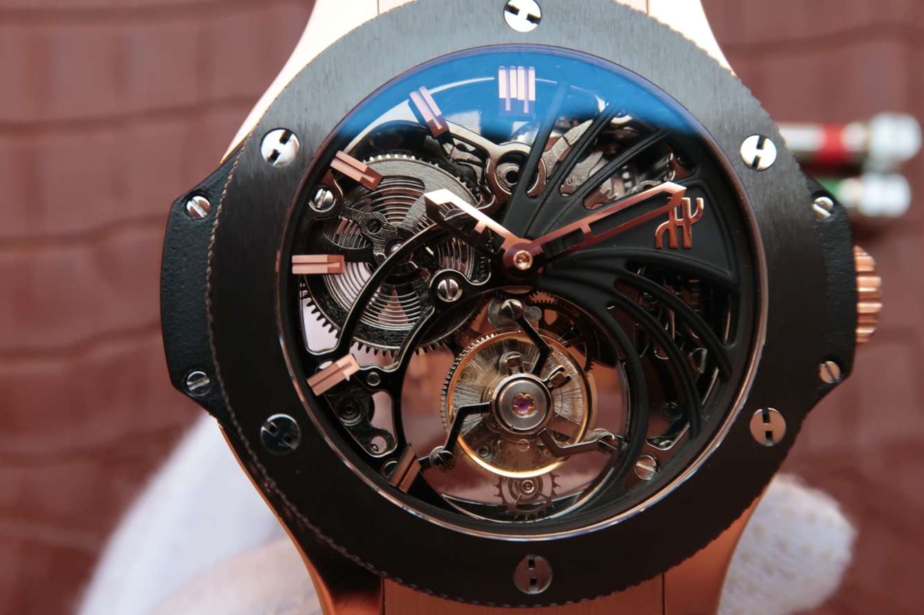 復刻手錶宇舶鏤空陀飛輪 bm廠出品￥7480-高仿錶