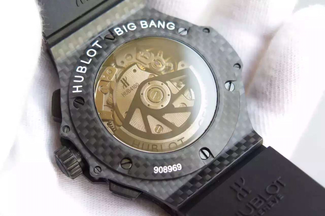 宇舶Hublot 大爆炸繫列Big Bang 腕錶301.QX.1740.GR All Carbon Fiber 全碳纖維手錶￥4480 -高仿錶