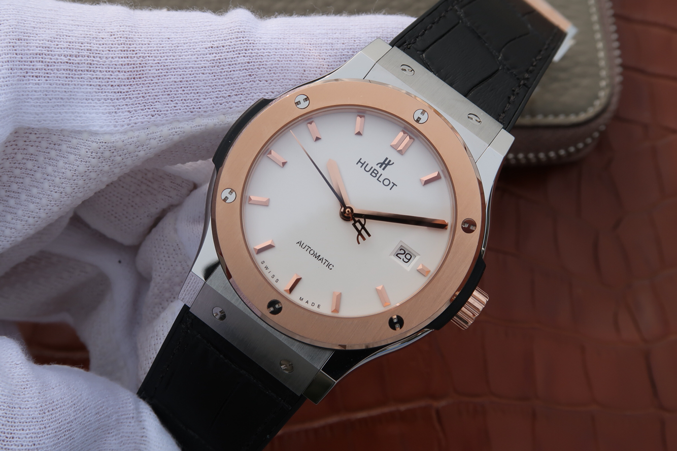 JJ廠恆寶宇舶 經典融合繫列繫列511.180 玫瑰金 白盤￥3380-高仿錶