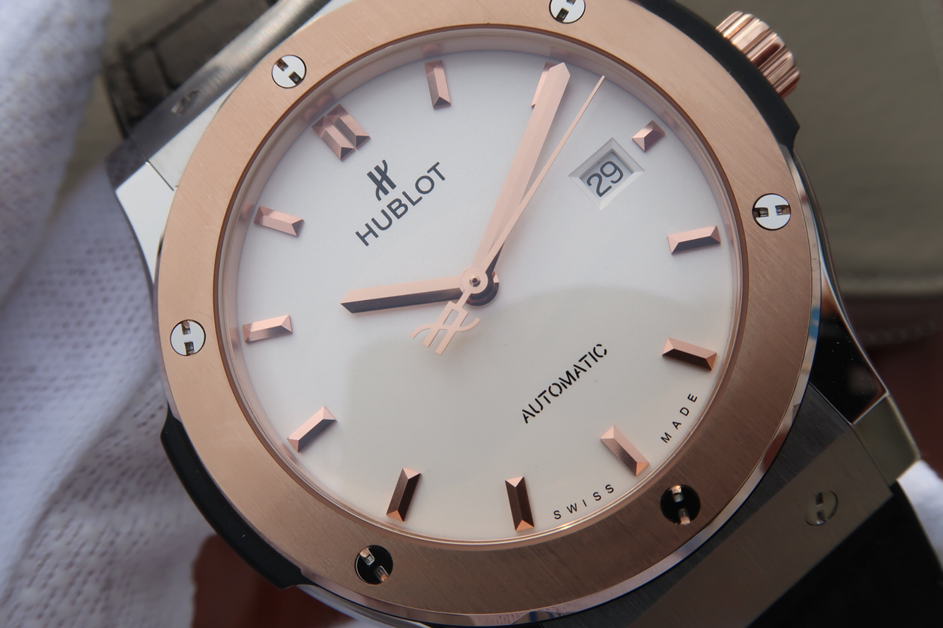 JJ廠恆寶宇舶 經典融合繫列繫列511.180 玫瑰金 白盤￥3380-高仿錶