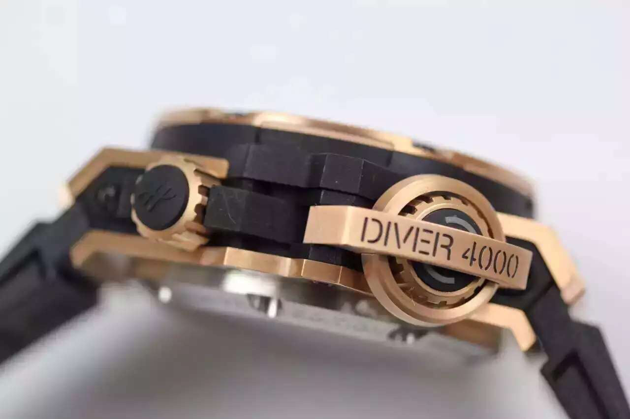 V6廠宇舶Hublot 繫列King Power Oceanographic 4000腕錶731.OX.1170.RX 玫瑰金￥4480-高仿錶