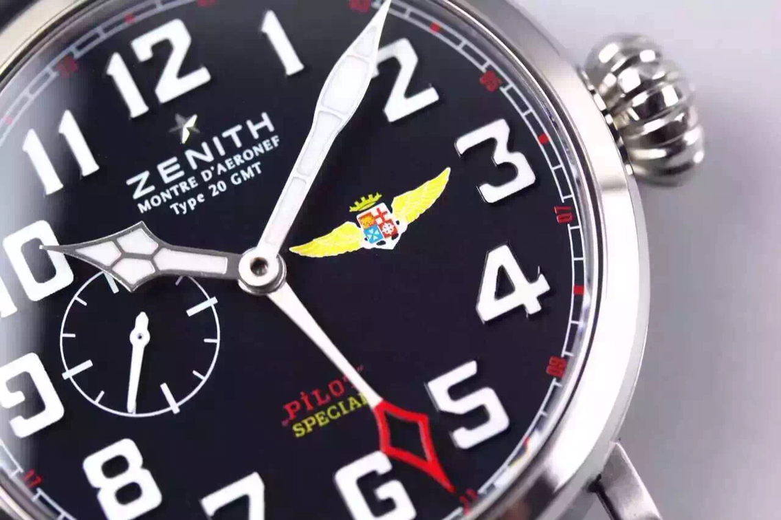 高仿真力時男錶 XF真力時 飛行員男士手錶￥3180-高仿錶