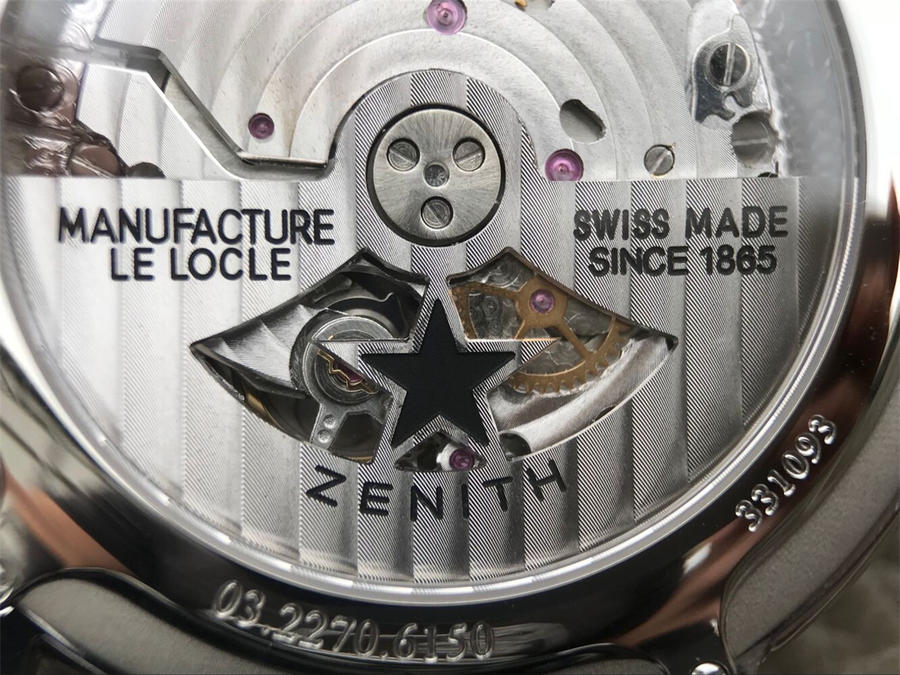 高仿真力時手錶 真力時 ELITE繫列 經典商務款03.2270.6150/01.C493￥2980-高仿錶