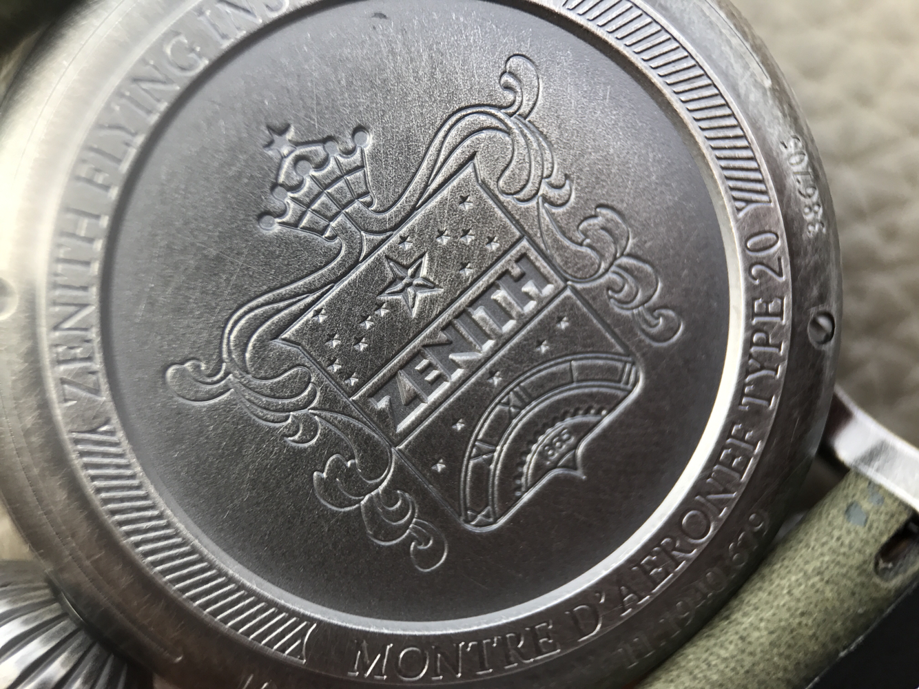 高仿真力時手錶怎麽樣 XF真力時飛行員11.1940.679 / 93.C800復古大飛￥3180-高仿錶