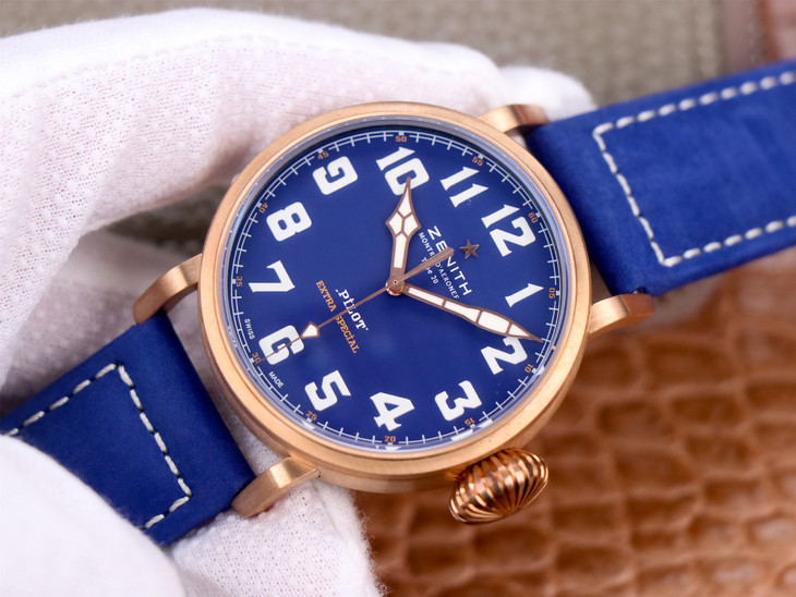 1比1高仿真力時男錶價格 sv真力時飛行員29.2430.679/57.C808￥3480-高仿錶