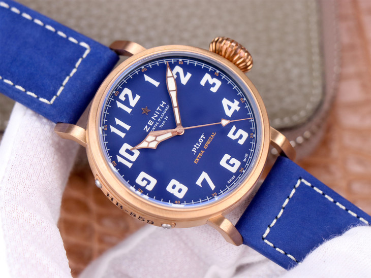 1比1高仿真力時男錶價格 sv真力時飛行員29.2430.679/57.C808￥3480-高仿錶