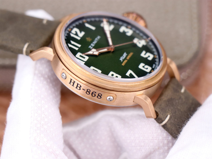 真力時青銅大飛仿錶價格 sv真力時飛行員29.2430.679/63.I001 1比1復刻￥3480-高仿錶
