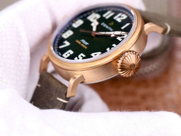 真力時青銅大飛仿錶價格 sv真力時飛行員29.2430.679/63.I001 1比1復刻￥3480-高仿錶