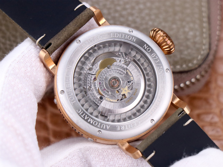 真力時青銅大飛仿錶價格 sv真力時飛行員29.2430.679/63.I001 1比1復刻￥3480-高仿錶