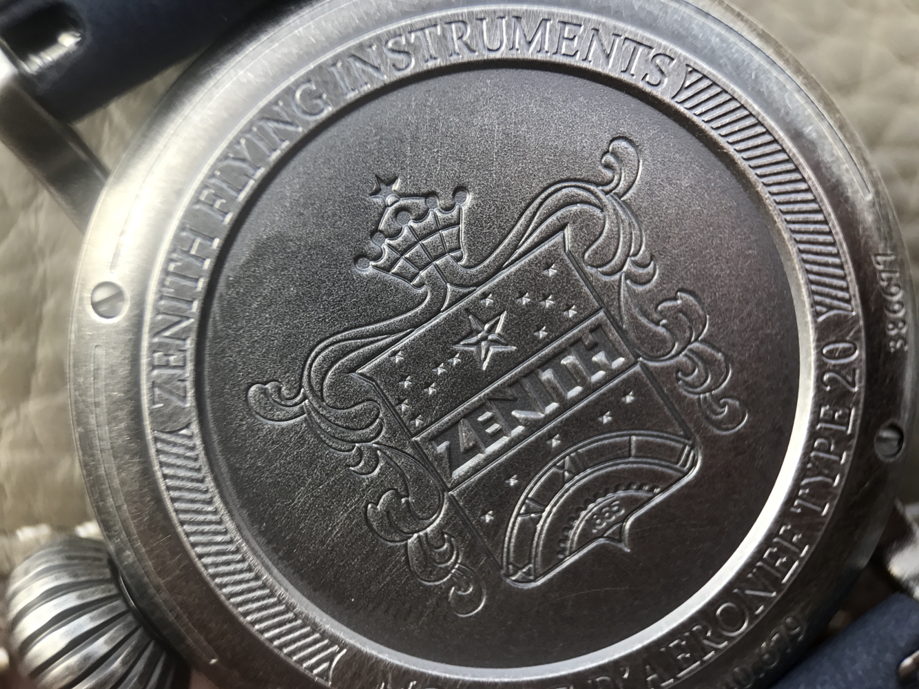 高仿真力時飛行員手錶 XF真力時飛行員11.1942.679/53.C808復古大飛￥3180-高仿錶