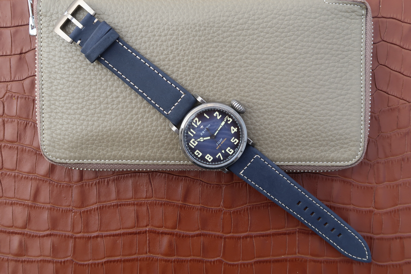 高仿真力時飛行員手錶 XF真力時飛行員11.1942.679/53.C808復古大飛￥3180-高仿錶