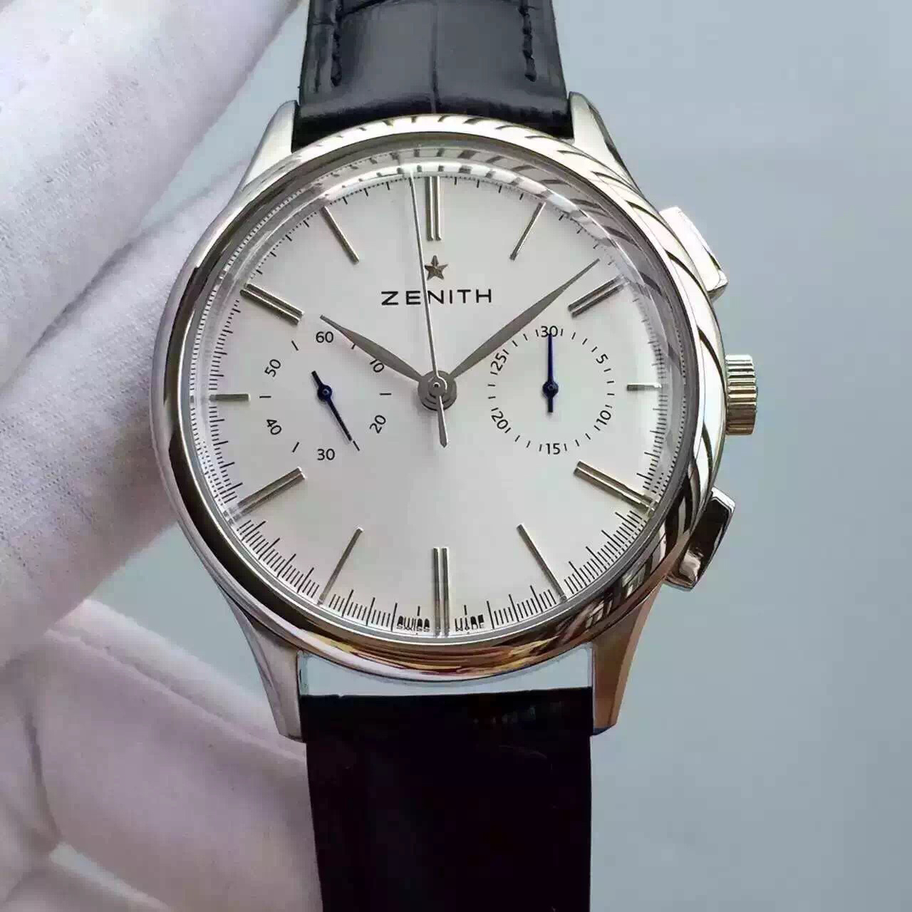 真力時仿真度的錶 真力時2016年款式男士機械錶￥3480-高仿錶