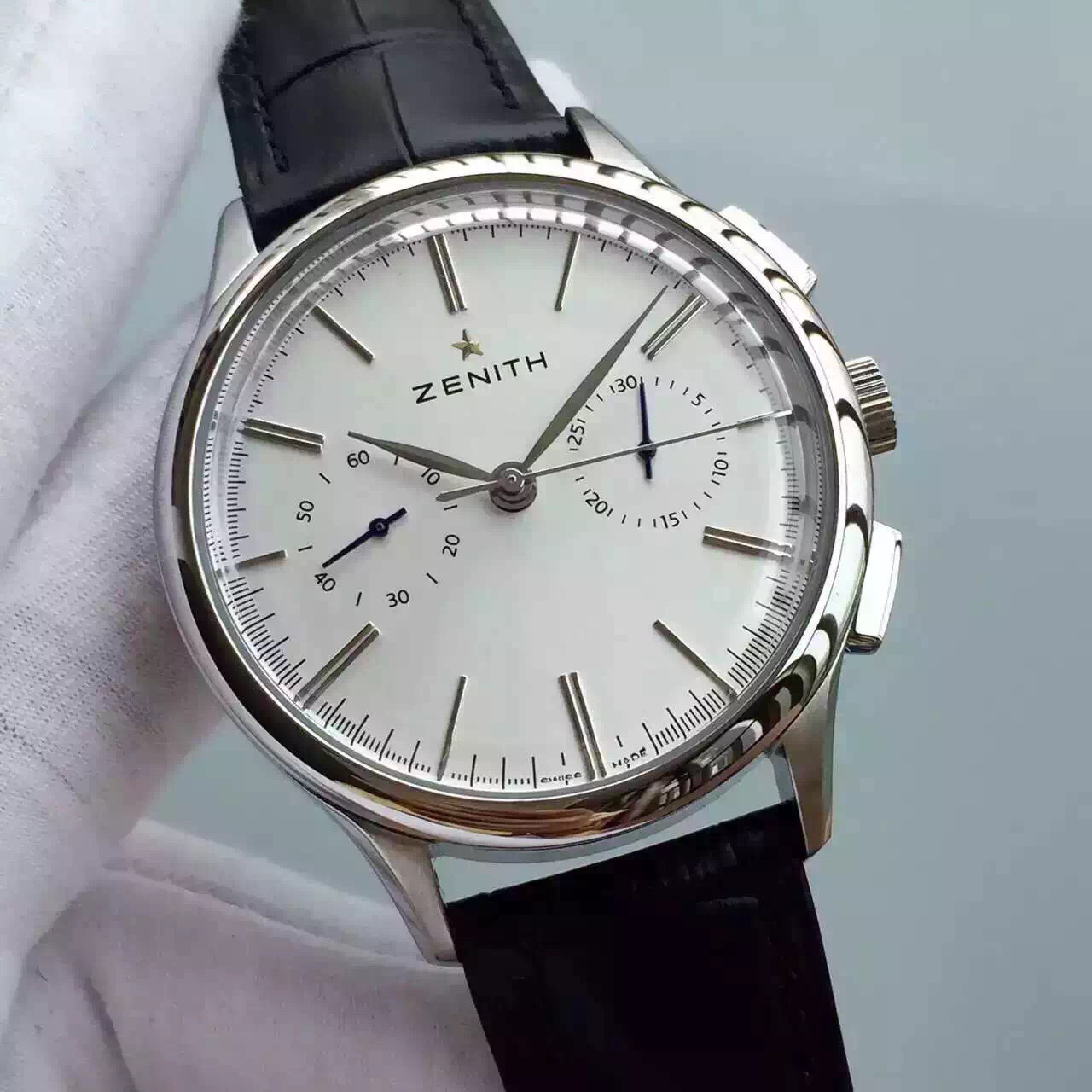 真力時仿真度的錶 真力時2016年款式男士機械錶￥3480-高仿錶