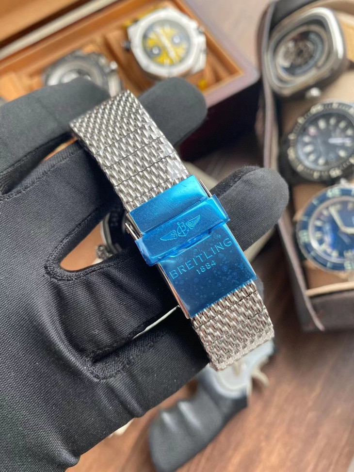 百年靈仿錶 gf百年靈超級海洋文化二代42 UB2010161C1S1￥3480-高仿錶