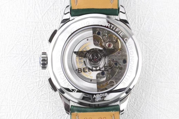 百年靈璞雅1比1復刻價格 GF百年靈璞雅繫列AB0118A11L1X1 綠盤¥3680-高仿錶 百年靈璞雅1比1復刻價格 GF百年靈璞雅繫列AB0118A11L1X1 綠盤¥3680-高仿錶