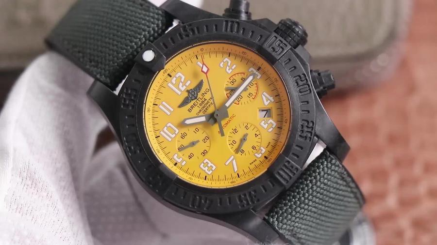 百年靈海狼復刻手錶 GF廠百年靈海狼V2重生版￥3880 -高仿錶