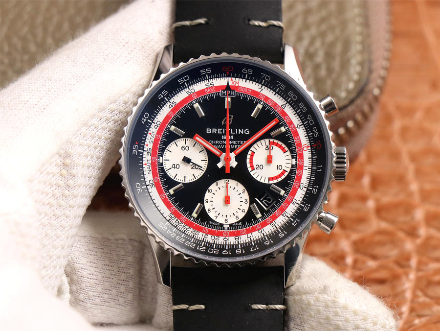 百年靈哪家復刻手錶好 V9廠百年靈航空計時1繫列B01航空特別版手錶￥3880-高仿錶