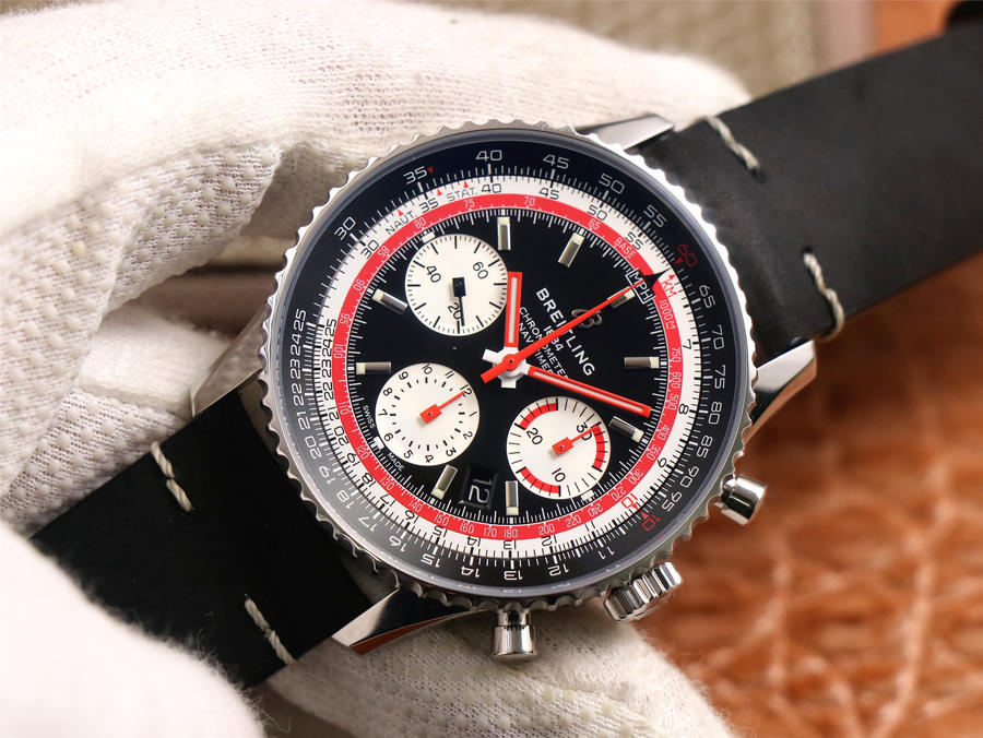 百年靈哪家復刻手錶好 V9廠百年靈航空計時1繫列B01航空特別版手錶￥3880-高仿錶