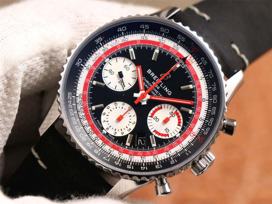 百年靈哪家復刻手錶好 V9廠百年靈航空計時1繫列B01航空特別版手錶￥3880-高仿錶