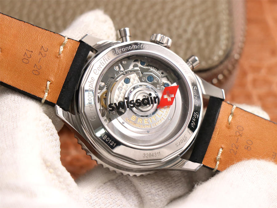 百年靈哪家復刻手錶好 V9廠百年靈航空計時1繫列B01航空特別版手錶￥3880-高仿錶