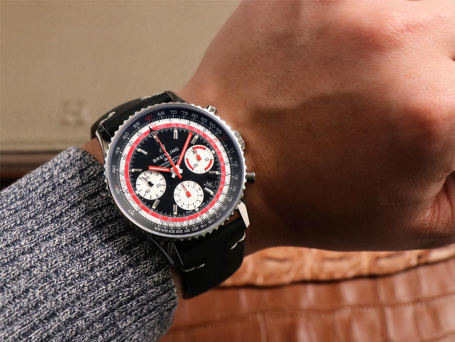 百年靈哪家復刻手錶好 V9廠百年靈航空計時1繫列B01航空特別版手錶￥3880-高仿錶