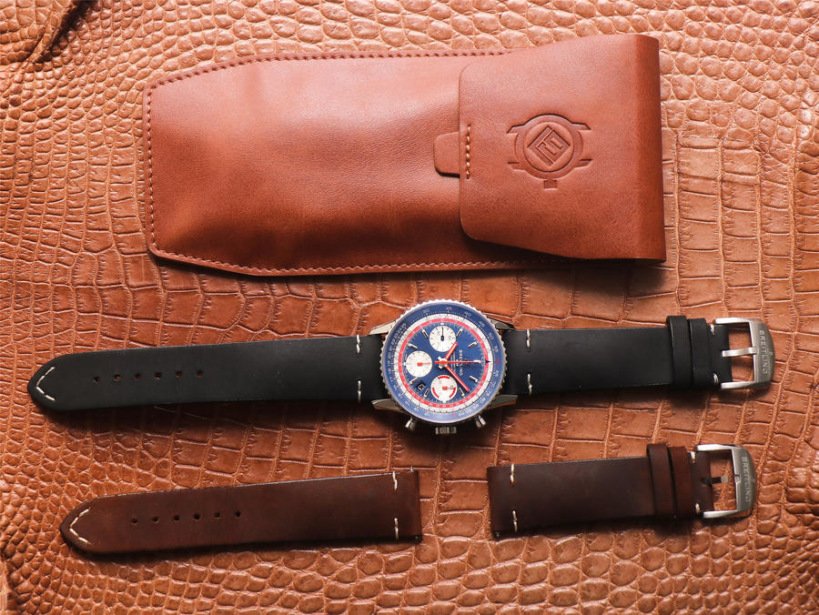 百年靈復刻手錶在哪買 V9廠百年靈航空計時1繫列B01航空特別版手錶￥3880-高仿錶