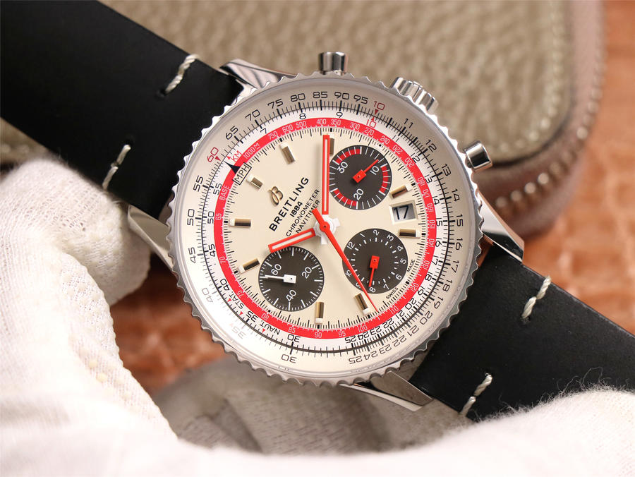 復刻手錶的百年靈 V9廠百年靈航空計時繫列B01航空特別版手錶￥3880-高仿錶