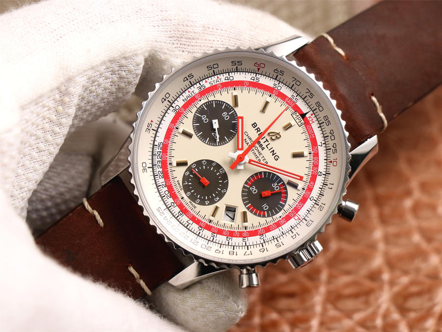 百年靈復刻手錶錶那個廠好 V9廠百年靈航空計時1繫列B01航空特別版手錶￥3980-高仿錶