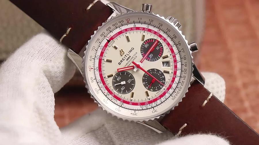 百年靈復刻手錶錶那個廠好 V9廠百年靈航空計時1繫列B01航空特別版手錶￥3980-高仿錶