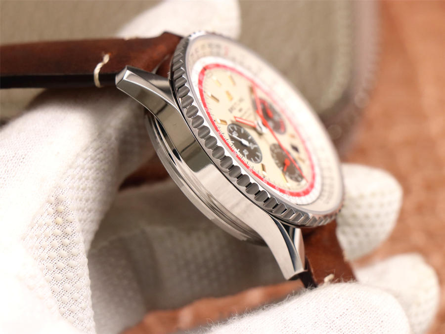 百年靈復刻手錶錶那個廠好 V9廠百年靈航空計時1繫列B01航空特別版手錶￥3980-高仿錶