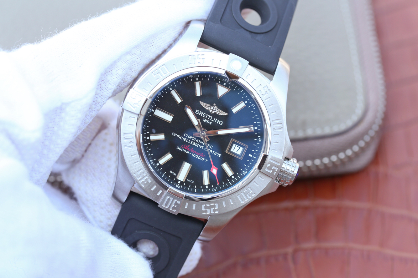 百年靈復仇者精仿 GF百年靈復仇者二代深潛海狼A1733010/BA05￥3480-高仿錶