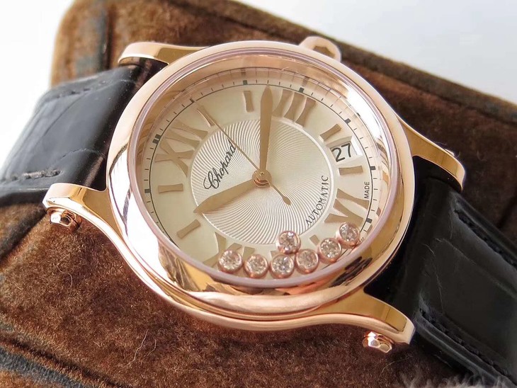 蕭邦手錶快樂石一比一高仿價格 yf廠蕭邦278559-6001￥3380-高仿錶