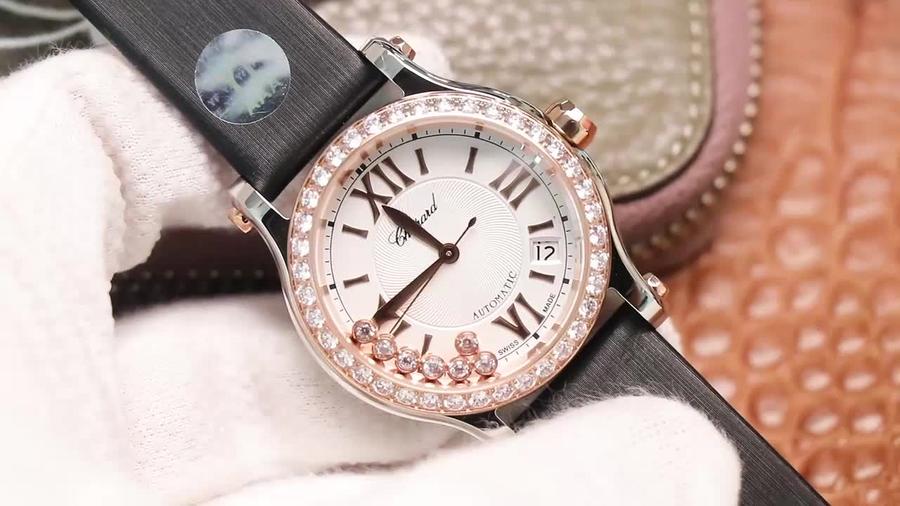 蕭邦5鉆哪個廠手錶高仿好YF yf廠手錶蕭邦快樂鉆石278559-6003￥3480-高仿錶