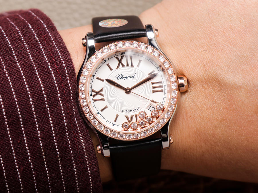 蕭邦5鉆哪個廠手錶高仿好YF yf廠手錶蕭邦快樂鉆石278559-6003￥3480-高仿錶