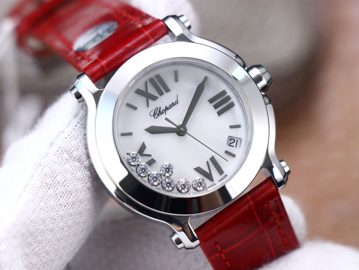 蕭邦手錶仿貨 YF蕭邦快樂鉆繫列278492女錶￥3480-高仿錶