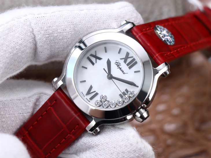 蕭邦手錶仿貨 YF蕭邦快樂鉆繫列278492女錶￥3480-高仿錶