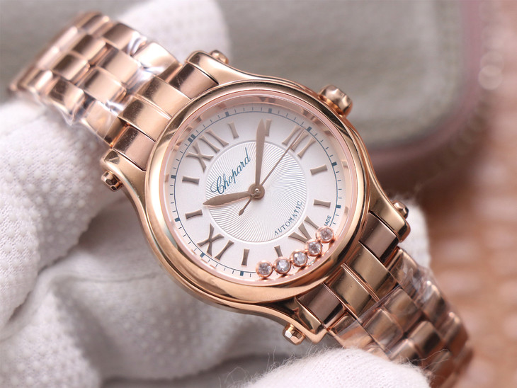 蕭邦快樂鉆1比1復刻手錶 YF蕭邦278573-6002 女錶￥3480-高仿錶