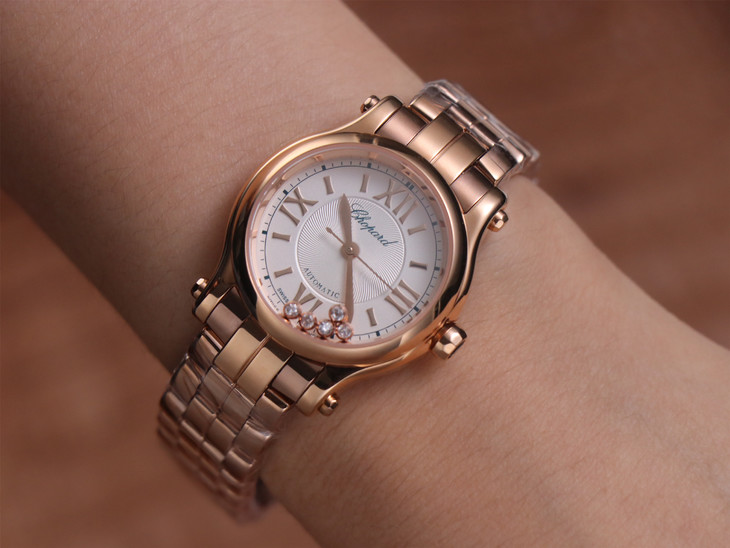 蕭邦快樂鉆1比1復刻手錶 YF蕭邦278573-6002 女錶￥3480-高仿錶