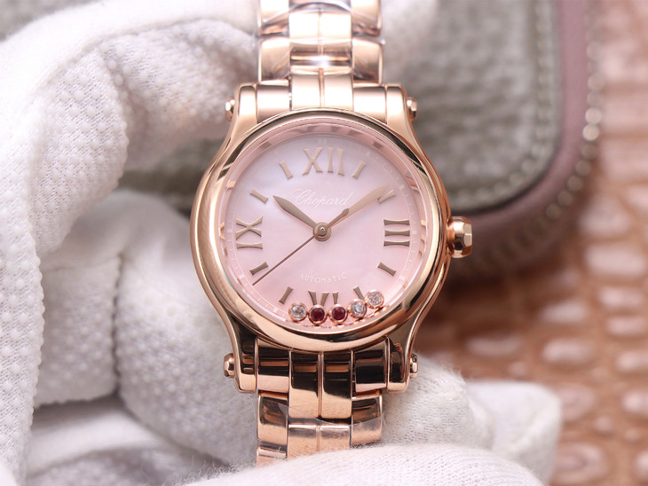 1比1精仿蕭邦快樂鉆女士手錶價格 YF蕭邦278573￥3480-高仿錶