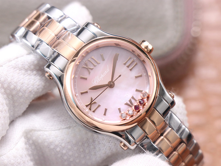 1比1高仿蕭邦快樂鉆女錶什麽價格 YF蕭邦278573￥3480-高仿錶