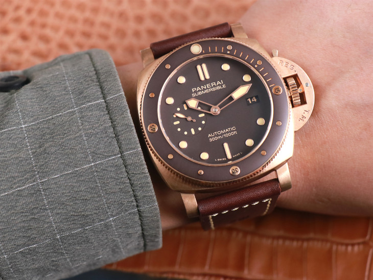 沛納海968高仿錶價格 vs廠錶沛納海PAM00968 青銅男士手錶¥3980-高仿錶 沛納海968高仿錶價格 vs廠錶沛納海PAM00968 青銅男士手錶¥3980-高仿錶