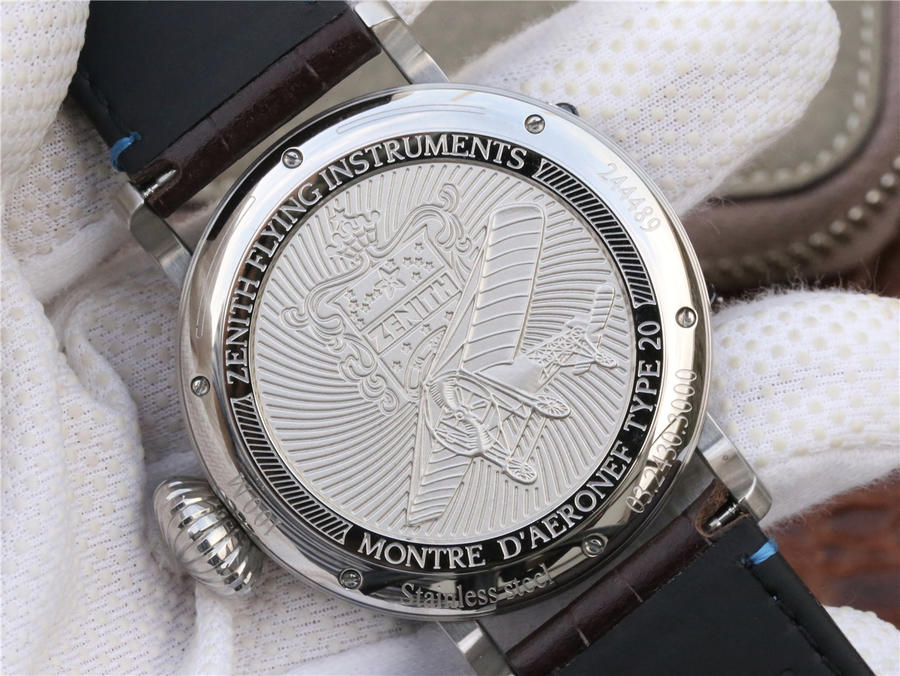 高仿真力時飛行員 XF真力時飛行員c738藍面￥3180-高仿錶