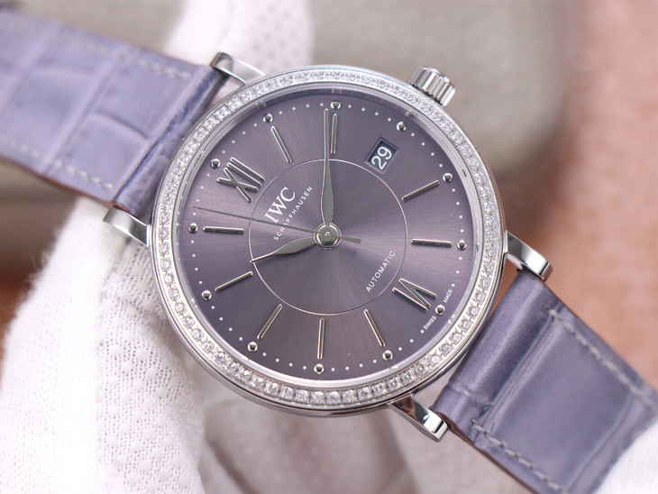 萬國柏濤菲諾1比1高仿機械錶多少錢 v7萬國柏濤菲諾 IW458104 女錶￥3880-高仿錶